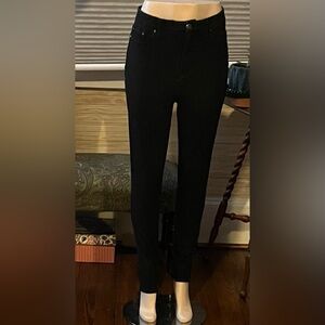 Seven7 Women’s Black Brooks Knot Denim Leggings (12)